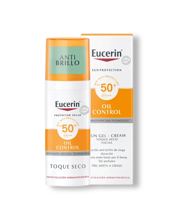 Bloqueador solar Oil control toque seco EUCERIN