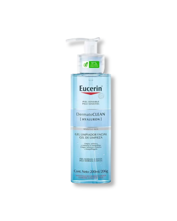 Eucerin Gel Limpiador Dermato Clean Hyaluron 200 ml