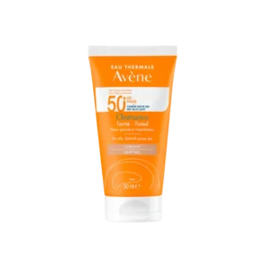 Bloqueador solar Cleanance con color AVENE