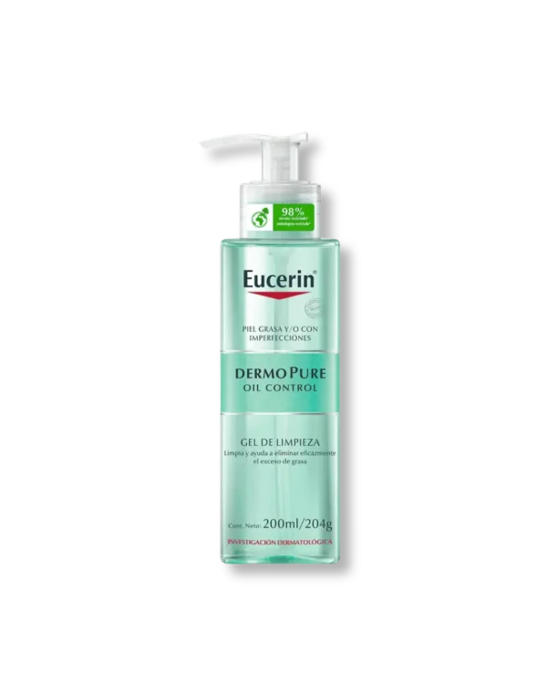 Eucerin Dermo Pure Oil Control Gel Limpiador 200ml