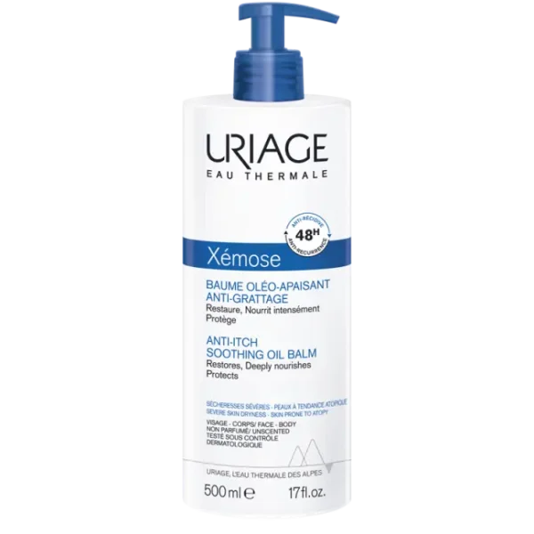 Uriage Xemose Bálsamo Oleo-Calmante Anti-picor, 500 ml