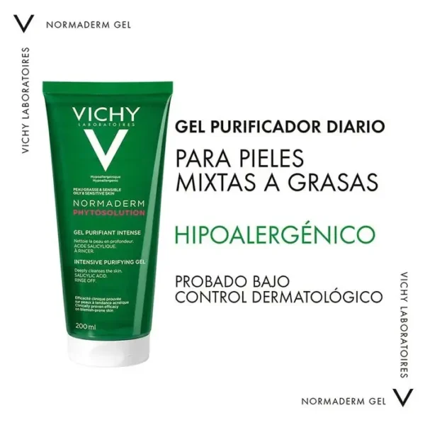Normaderm GEL LIMPIADOR PURIFICANTE VICHY - Imagen 3