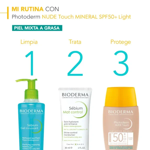 Photoderm nude touch mineral 40ml - Imagen 3