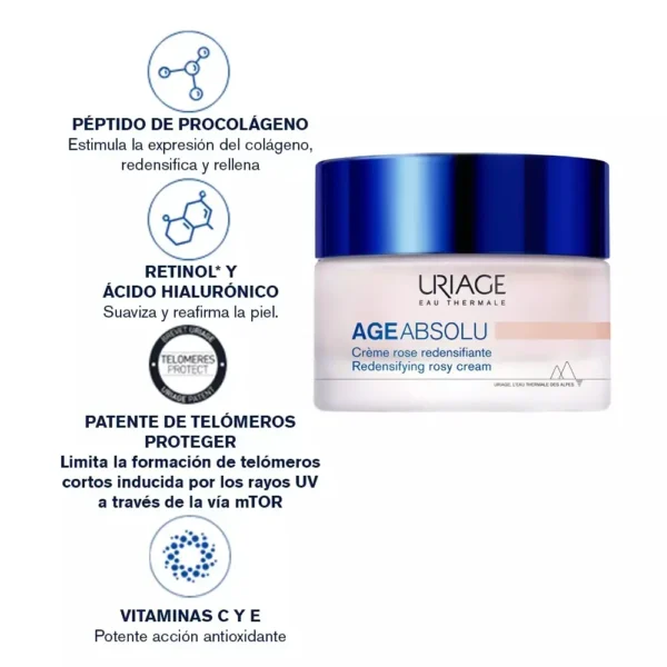 Age Absolu Crem Rose Redensificante - Imagen 2