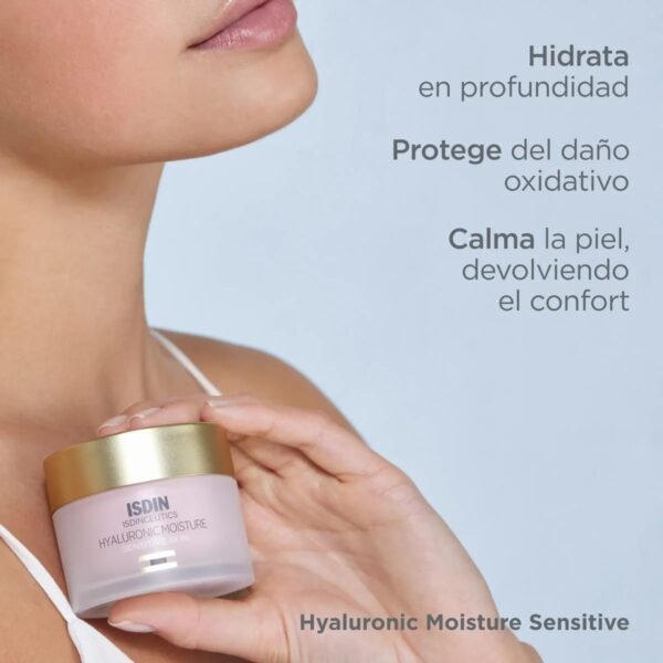 Hyaluronic Moisture Sensitive Skin CREMA HIDRATANTE ISDIN - Imagen 2