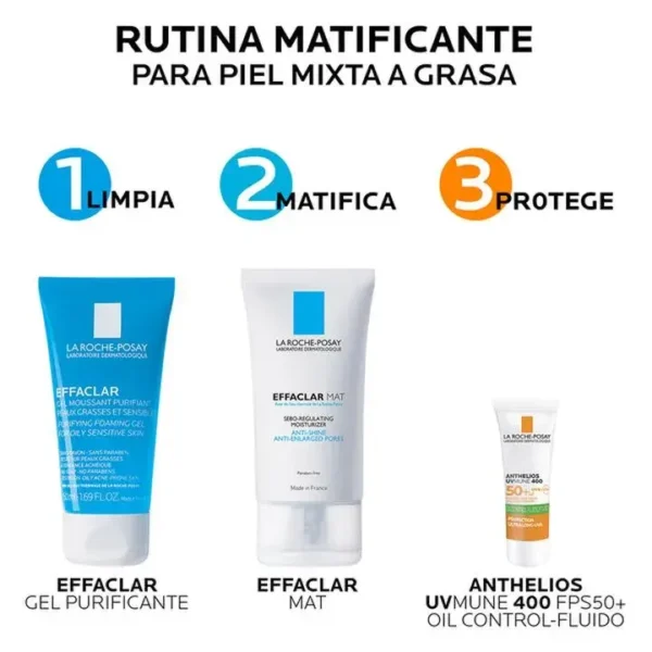 Effaclar Mat CREMA HIDRATANTE LA ROCHE POSAY - Imagen 3