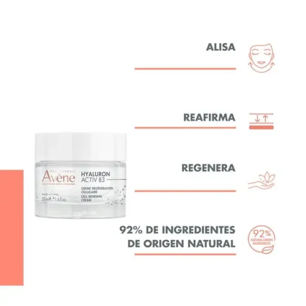 Avene Hyaluron Activ B3 CREMA ANTIEDAD NOCTURNA - Imagen 4