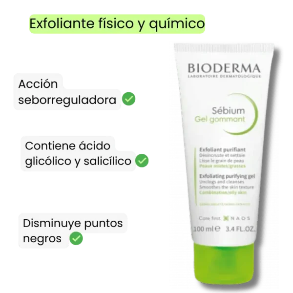 Gel exfoliante Gel Gommant BIODERMA - Imagen 2