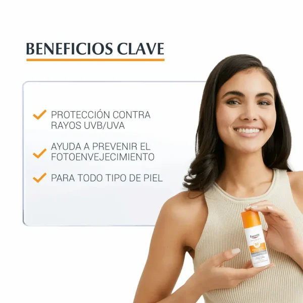 Bloqueador solar Photoaging control con color EUCERIN - Imagen 3