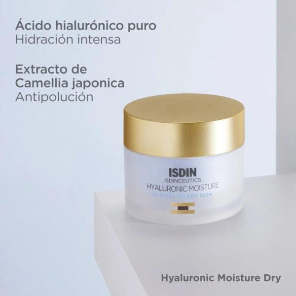 Hyaluronic Moisture Normal o Dry Skin CREMA HIDRATANTE ISDIN - Imagen 3
