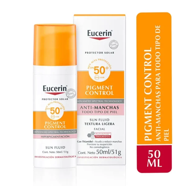 Bloqueador solar Pigment control sin color EUCERIN - Imagen 2