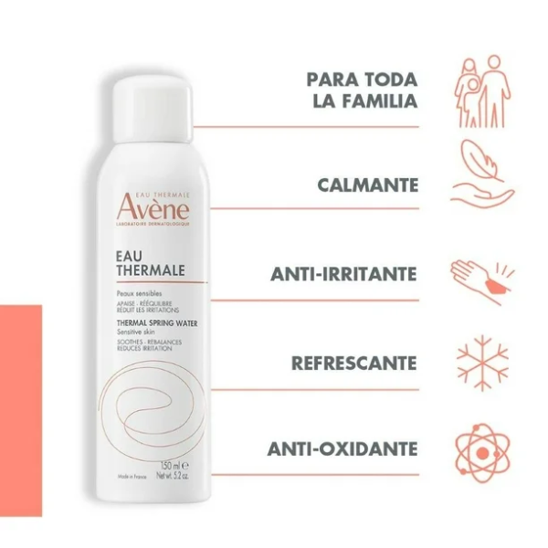 Agua Termal AVENE 150ml - Imagen 3