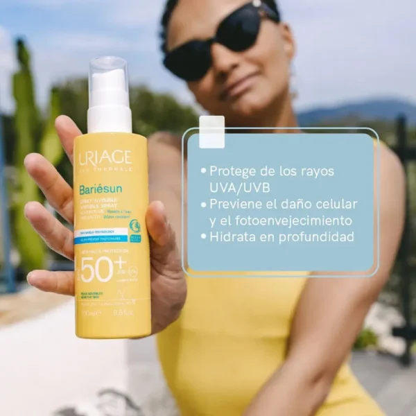 Bloqueador solar Corporal Bariesun Spray Corporal URIAGE 200 ml - Imagen 2