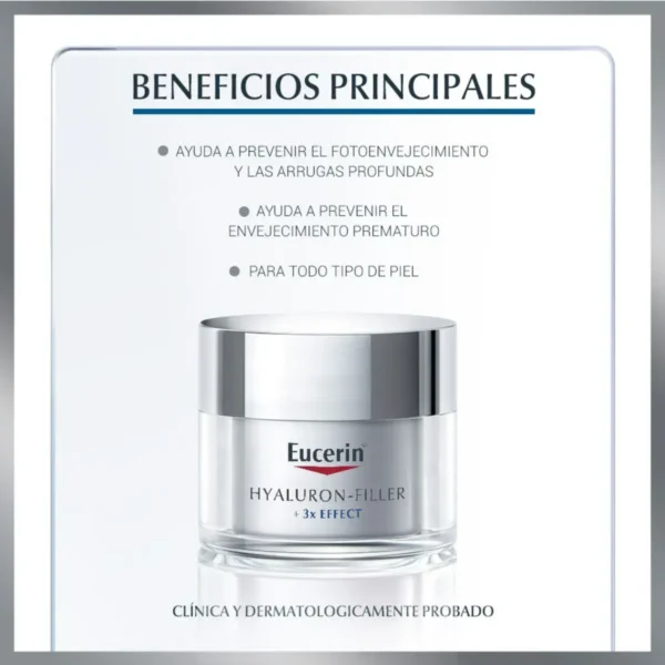 Hyaluron Filler x3 Effect CREMA ANTIEDAD NOCTURNA EUCERIN - Imagen 3