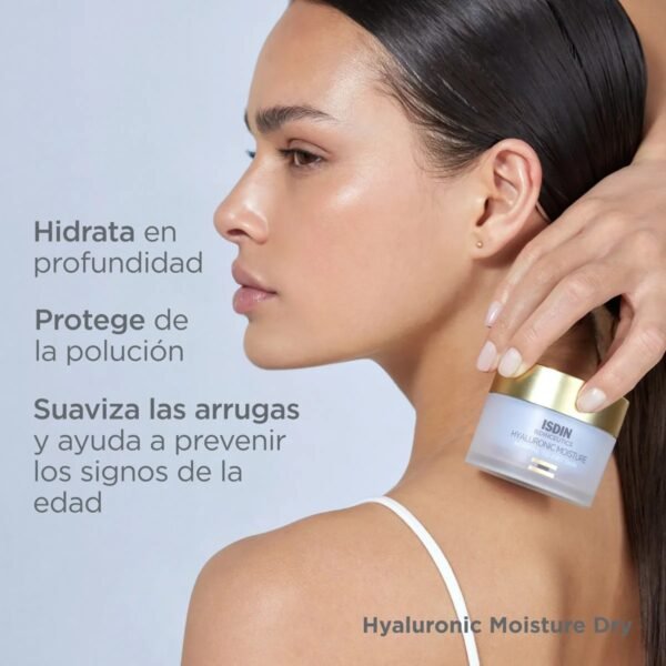 Hyaluronic Moisture Normal o Dry Skin CREMA HIDRATANTE ISDIN - Imagen 2