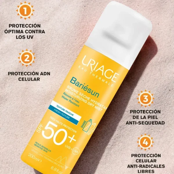 Bloqueador Solar Bariesun Bruma Seca URIAGE - Imagen 2