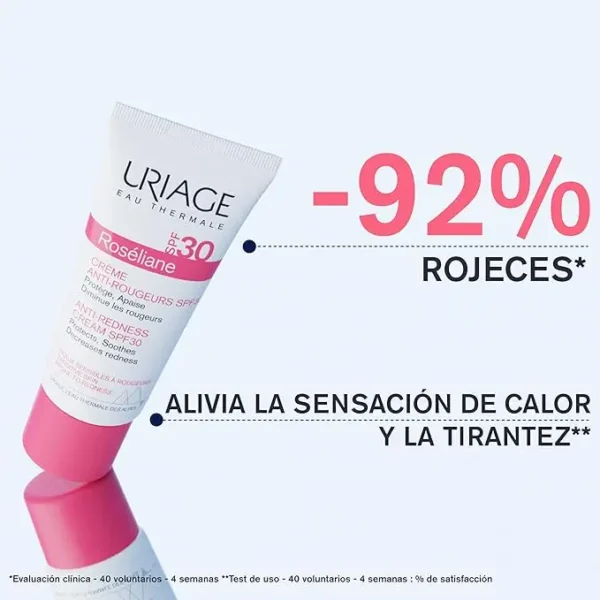 Uriage- Roseliane Crema Antirojeces 40ML  SPF 30 - Imagen 2