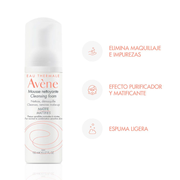 Espuma Limpiadora AVENE - Imagen 4