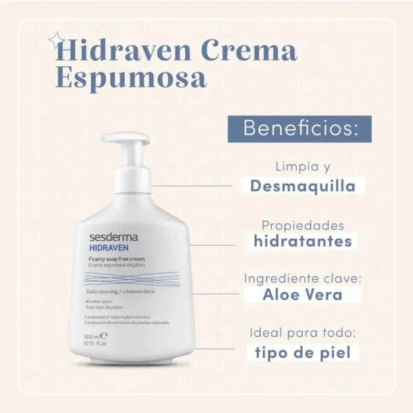 Hidraven CREMA HIDRATANTE SESDERMA - Imagen 3