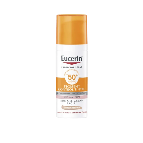 Eucerin pigment control tinted BLOQUEADOR SOLAR FACIAL EUCERIN