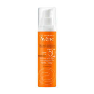Solaire anti age tinted BLOQUEADOR SOLAR FACIAL ANTIEDAD AVENE