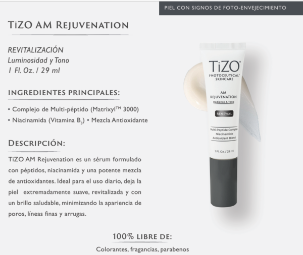 Tizo Am rejuvenation SERUM ANTIEDAD - Imagen 2
