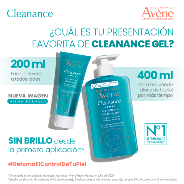 Avene Cleanance Gel Limpiador 200ml - Imagen 3