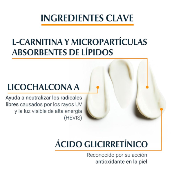 Eucerin oil control toque seco tono claro BLOQUEADOR SOLAR FACIAL - Imagen 2