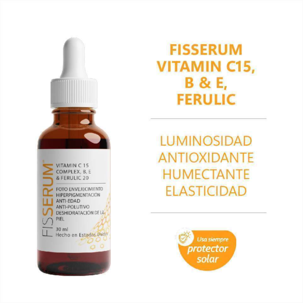 Fisserum vitamin C SERUM ANTIEDAD FISSION LAB - Imagen 3