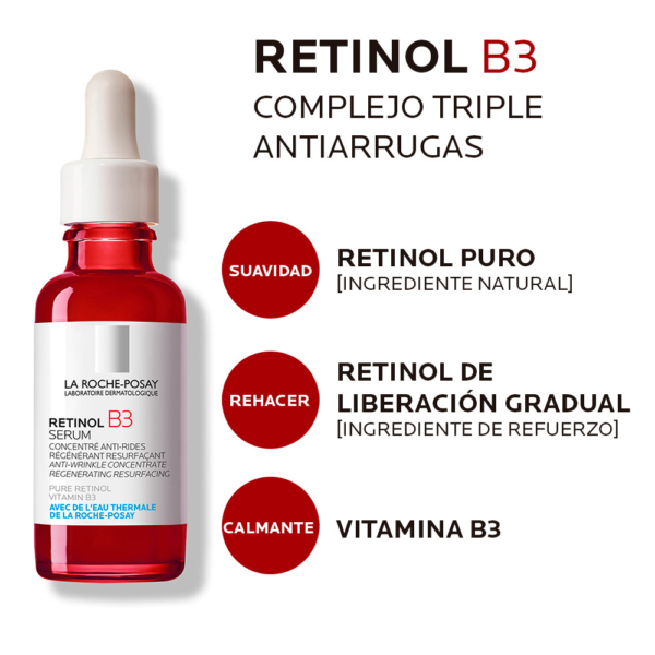 Retinol b3 SERUM ANTIEDAD LA ROCHE POSAY - Imagen 2