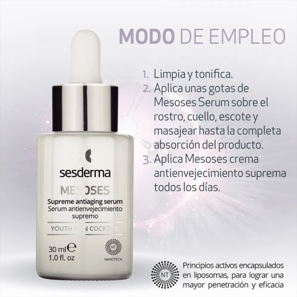 Mesoses SERUM ANTIEDAD SESDERMA - Imagen 3