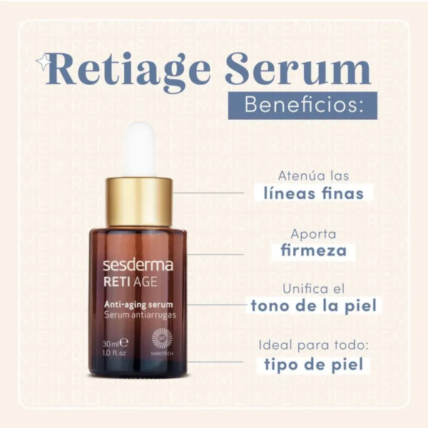 Reti age SERUM ANTIEDAD SESDERMA - Imagen 2