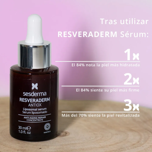 Resveraderm antiox SERUM ANTIEDAD SESDERMA - Imagen 2