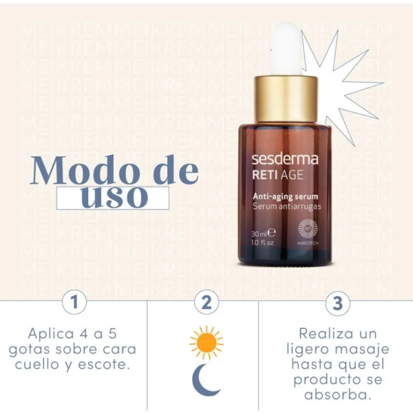 Reti age SERUM ANTIEDAD SESDERMA - Imagen 3