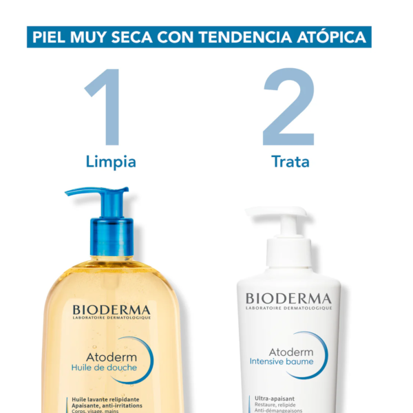 Atoderm huile de douche 1000 ml GEL LIMPIADOR BIODERMA - Imagen 2