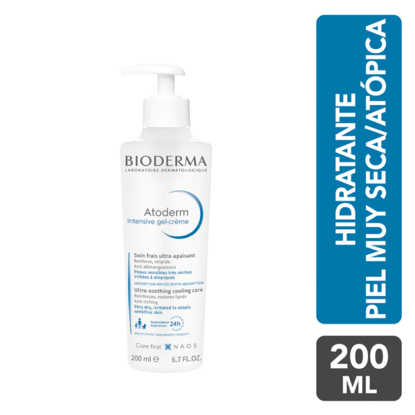 Atoderm intensive gel crema 200ml CREMA HIDRATANTE BIODERMA - Imagen 4