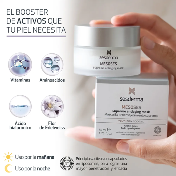 Mesoses CREMA ANTIEDAD SESDERMA - Imagen 3