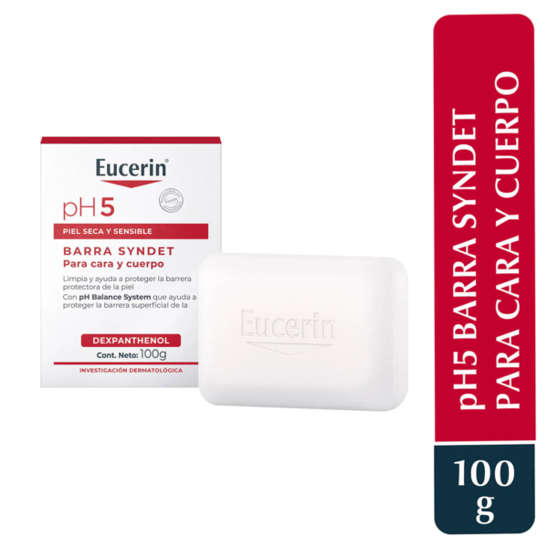 pH5 barra syndet BARRA LIMPIADORA EUCERIN - Imagen 4