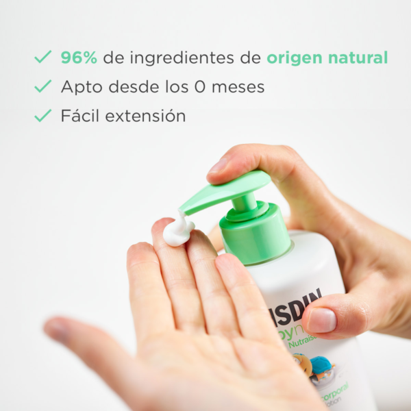 Baby Naturals Loción corporal CREMA HIDRATANTE NIÑOS ISDIN - Imagen 3