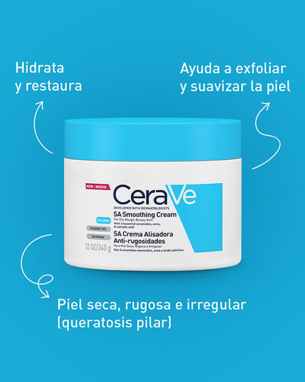 Cerave SA smoothing CREMA HIDRATANTE CORPORAL CERAVE - Imagen 2