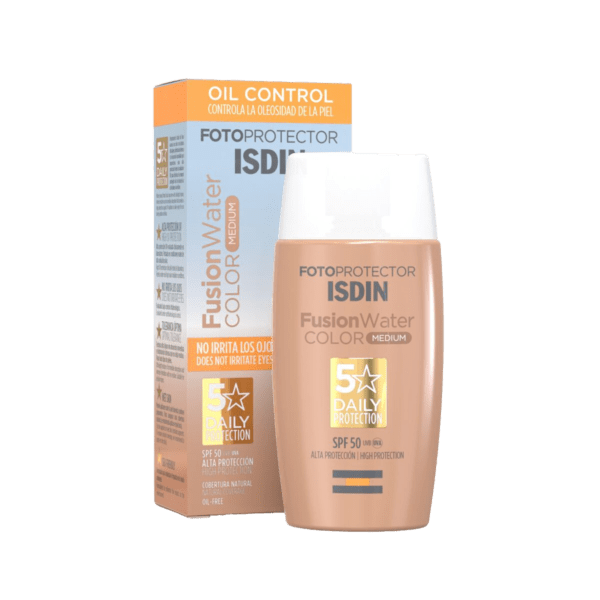 Fotoprotector ISDIN fusion water color medium BLOQUEADOR SOLAR